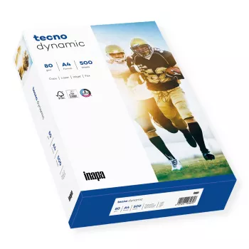 Papyrus Dynamic Tecno A4 Χαρτί αντιγραφής 80 g/m² Λευκό 500 φύλλα