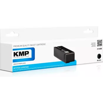 KMP H165BX Συμβατό Μελανοδοχείο Μελάνης Pigment Μαύρο High Yield XL για HP PageWide Pro 450 Σειρά
