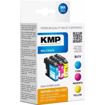 KMP Συμβατό Μελανοδοχείο Μαύρο High Yield για Brother DCP-J4110DW, MFC-J4410DW, MFC-J4510DW, MFC-J4610DW, MFC-J4710DW, MFC-J6520DW, MFC-J6720DW, MFC-J6920DW (1526,4050)