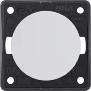 Berker 936562509 Πρίζα SCHUKO 1 θέσης IP44 λευκό χωνευτή