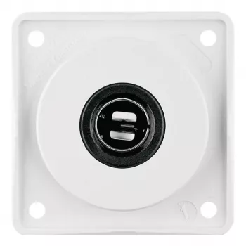 Berker 945172509 Πρίζα Integro 12V λευκό πολικό γυαλιστερό