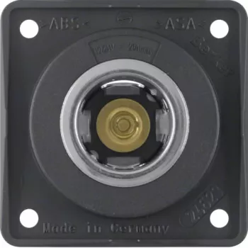 Berker Πρίζα 845712505 12V ανθρακί ματ