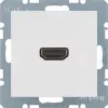 Berker 3315438989 Μονάδα HDMI, λευκό