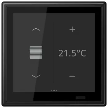 JUNG KNX Ελεγκτής χώρου LS Touch LS459D1SSWM