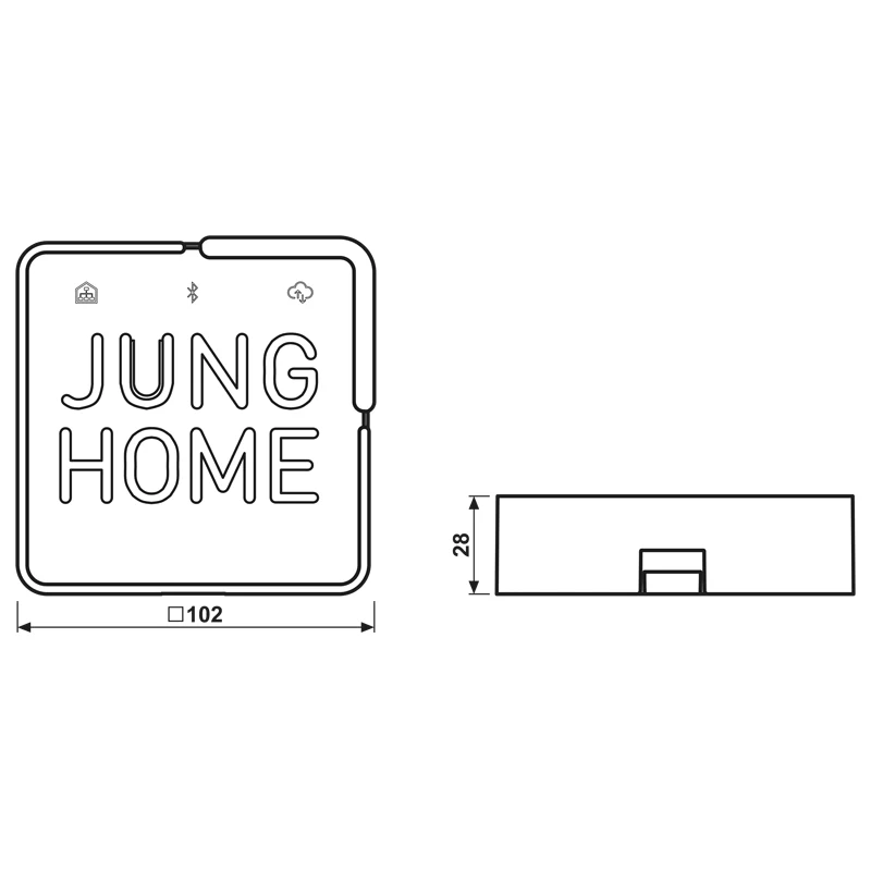 JUNG BTSGATEWAY JUNG HOME Gateway (BTSGATEWAY)