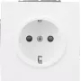 Busch-Jaeger Πρίζα SCHUKO 20 EUCB-44M Safety+ Χωνευτή πρίζα, Alpinweiß