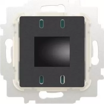 ABB Busch-Jaeger BJ 1096 UTA-BT Μηχανισμός θερμοστάτη χώρου 24V Κλειστό με οθόνη (2CKA001032A0537)