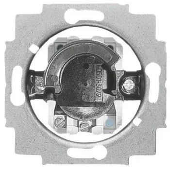 Busch-Jaeger 2733USL-101 Μηχανισμός διακόπτη με κλειδί, 1-πολικός, 10A, 250V AC, Μαύρο/Γκρι