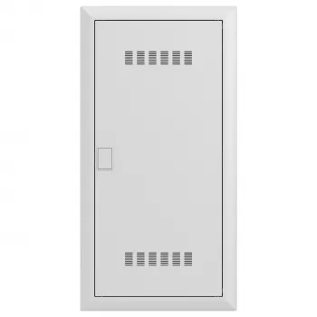Striebel & John UK648MV Media VT UP Patch Panel 4 Σειρές Αεριζόμενη Διαφανής Πόρτα Λευκό