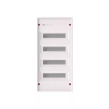 ABB AP Πεδίο πίνακα διανομής AK648N4 Επιτοίχιο 48 PLE 4 σειρές χωρίς πόρτα