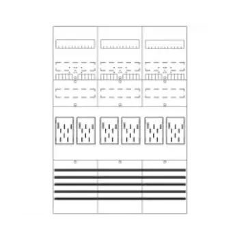 Striebel & John Πεδίο Μετρητών 7RE 6ZBF37B6 προκατασκευασμένο με BKE-I 2CPX054079R9999