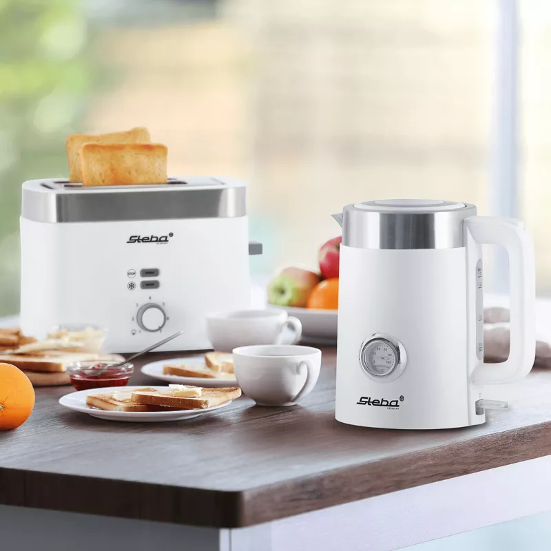 Steba WK 10 Bianco Βραστήρας 1,7L 2200W Λευκό