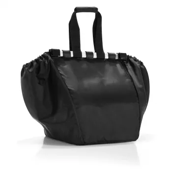 Reisenthel Easyshoppingbag μαύρο - 30L τσάντα αγορών με στερέωση τρόλεϊ