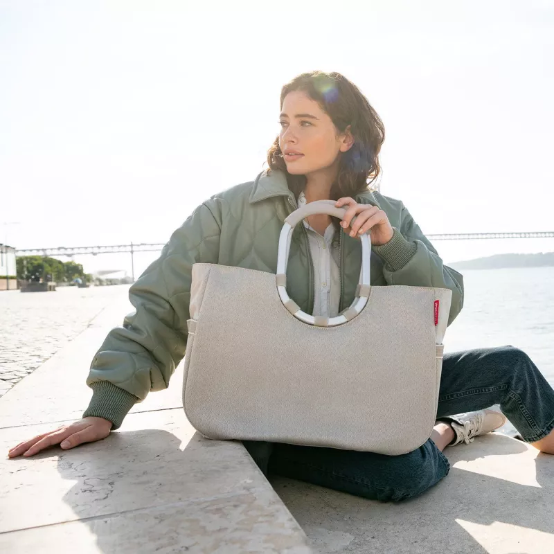 Reisenthel Loopshopper L Herringbone Sand Τσάντα shopper