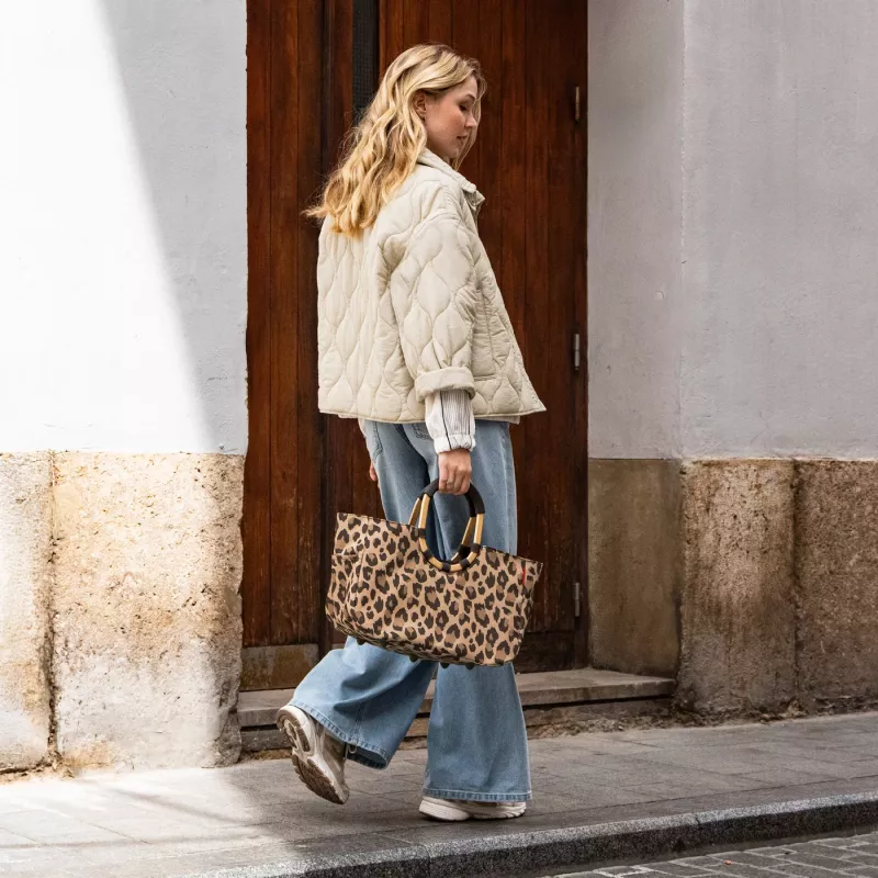 Reisenthel Loopshopper M Καλάθι αγορών με βάση Leo Macchiato (OS6047)