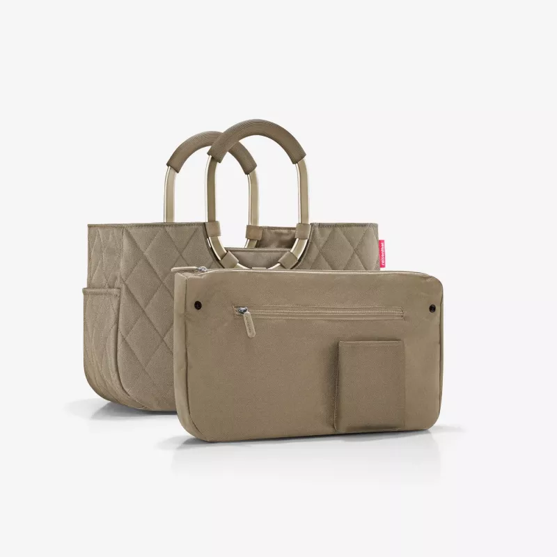 Reisenthel loopshopper M Frame Rhombus Καλάθι αγορών olive (OS5047)