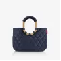 Reisenthel loopshopper M Frame Rhombus Midnight Gold Καλάθι αγορών