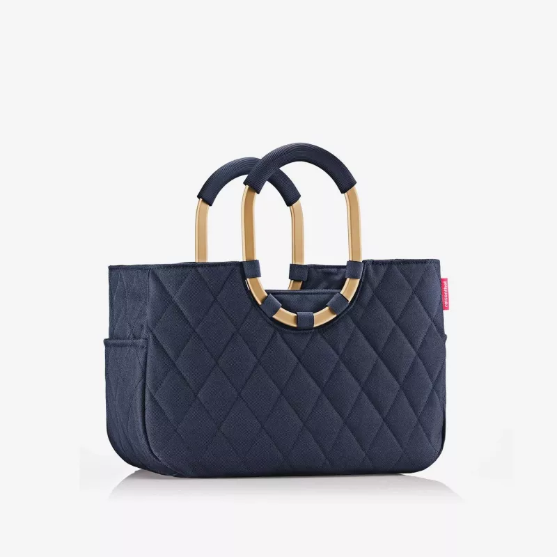 Reisenthel loopshopper M Frame Rhombus Midnight Gold Καλάθι αγορών