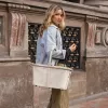 Reisenthel Carrybag Teddy Sand (BK1042) - Καλάθι αγορών, 22L, ανακυκλωμένος πολυεστέρας