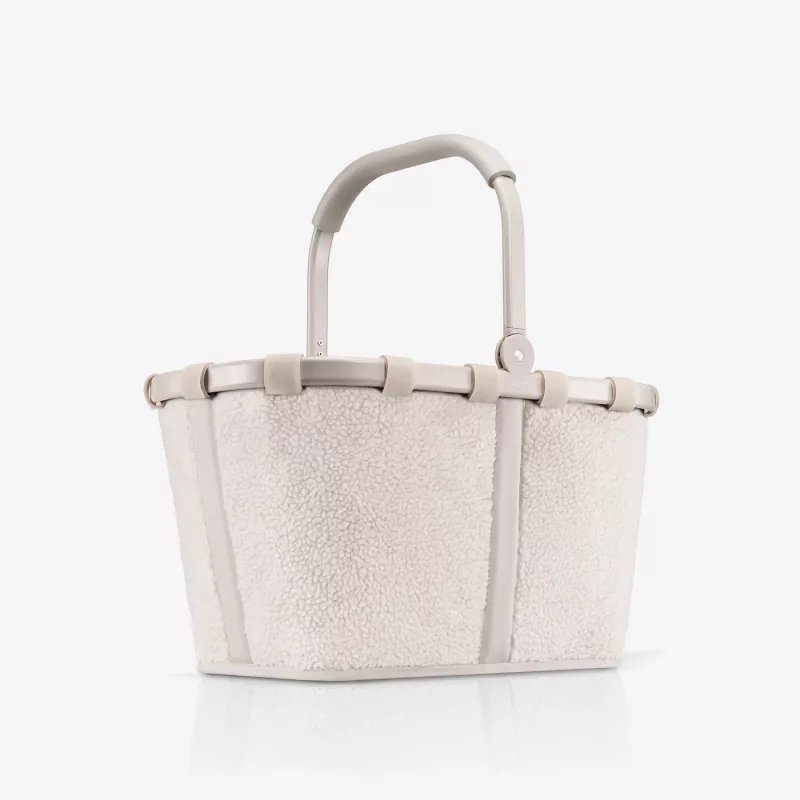 Reisenthel Carrybag Teddy Sand (BK1042) - Καλάθι αγορών, 22L, ανακυκλωμένος πολυεστέρας