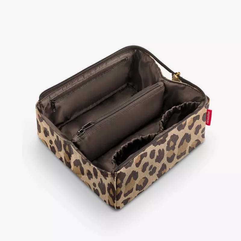 Reisenthel Necessaire Fold Case Τσάντα καλλυντικών μπεζ/μαύρο (MN6048)
