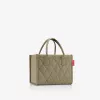 Reisenthel dailyshopper XS rhombus olive Μίνι τσάντα tote