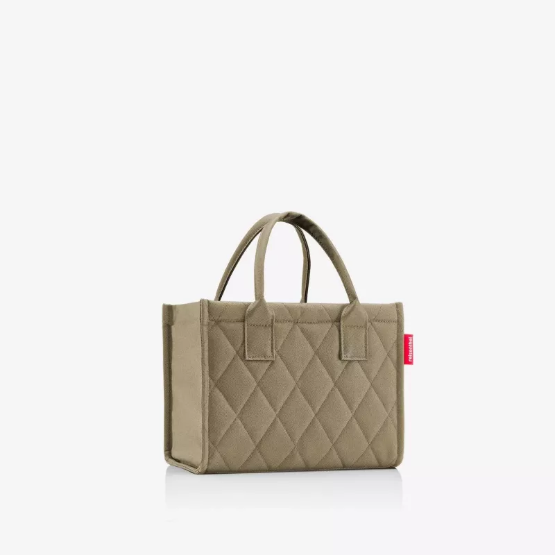Reisenthel dailyshopper XS rhombus olive Μίνι τσάντα tote