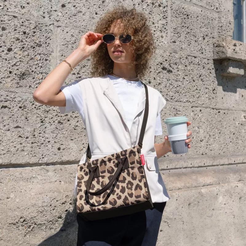 Reisenthel dailyshopper XS Leo Macchiato Τσάντα αγορών