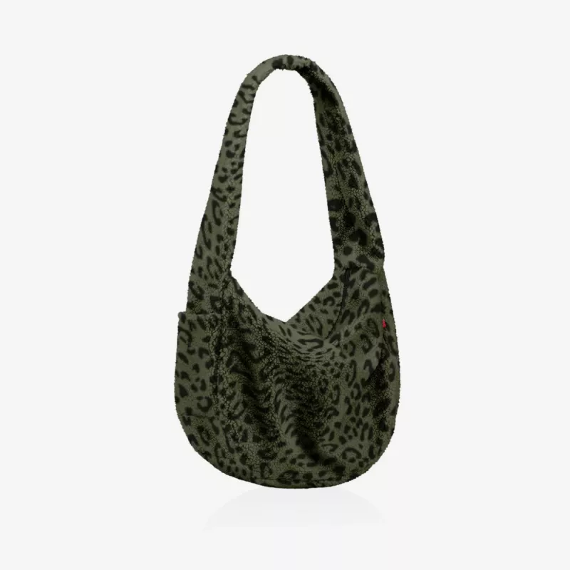 Reisenthel Moonbag Teddy Leo Olive Τσάντα ώμου crossbody