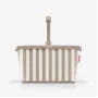 Reisenthel Carrybag Summerstripes Coffee Καλάθι αγορών 22L