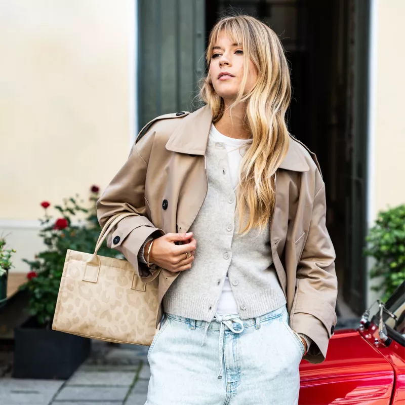 Reisenthel daily shopper XS leo vanilla τσάντα αγορών