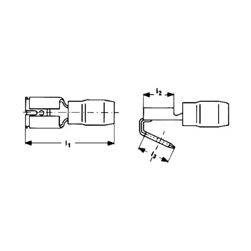 Klauke επίπεδος ακροδέκτης 1,5-2,5 mm² 730/AZ