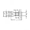 Klauke ακροδέκτης 1,5-2,5 mm² μονωμένος 630C/5