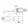 Klauke ακροδέκτης 1,5-2,5 mm² μονωμένος 630C/5
