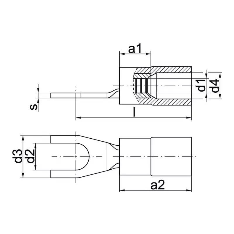 Klauke ακροδέκτης 1,5-2,5 mm² μονωμένος 630C/5