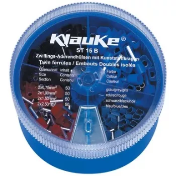 Klauke Σετ ακροχιτωνίων 1000 τεμ. 0,5-2,5 mm²