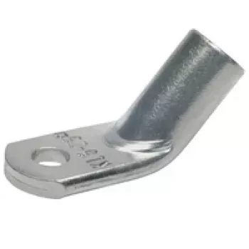 Klauke 49R1245 Ακροδέκτης σωλήνα, 120 mm², επικασσιτερωμένος χαλκός, γωνιακός 45°, οπή μπουλονιού M12