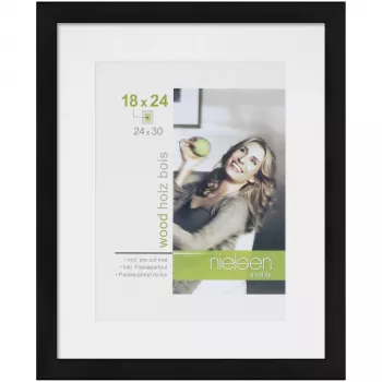 NIELSEN DESIGN Apollon Μαύρη 24x30 Ξύλινη Κορνίζα 8988006