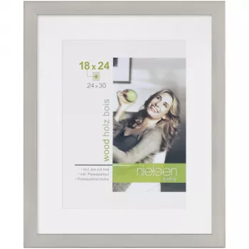 NIELSEN DESIGN Apollon Ασημί 24x30 Ξύλινη Κορνίζα