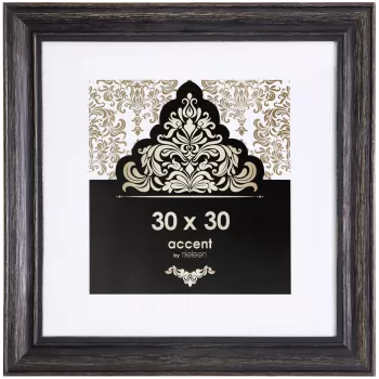 NIELSEN DESIGN Accent Vintage 30x30 Ξύλινη Κορνίζα Μαύρη