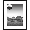 NIELSEN DESIGN Aura Κορνίζα Μαύρη 24x30 cm Ξύλινη με Passepartout 1122000