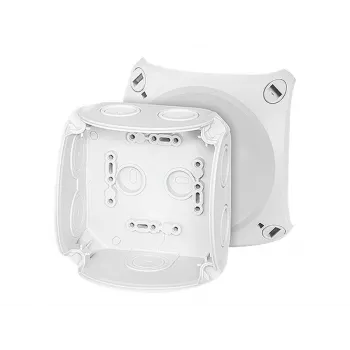 HENSEL DK 0400 G Κουτί διακλάδωσης καλωδίων, Γκρι (RAL 7035), χωρίς ακροδέκτες