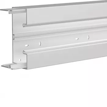 Hager BRH6517019016 Κάτω τμήμα καναλιού ποδιάς Μπροστινό κλιπ 65x170mm 2m Λευκό