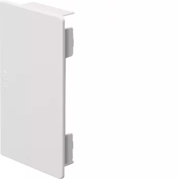 HAGER ακροφύσιο LF6011069016 60x110mm λευκό κυκλοφορίας (RAL 9016) για κανάλι καλωδίων Tehalit LF