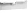 HAGER ποδιά φορέα συσκευής SL20115A9016 20x115mm λευκό κυκλοφορίας