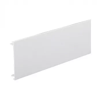 Hager BR7013029010 επάνω τμήμα καναλιού καλωδίων PVC για κανάλι καλωδίων 100mm καθαρό λευκό