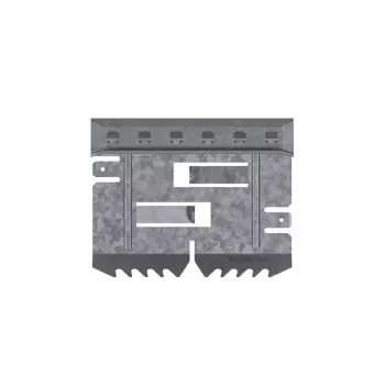 Hager BRS651309 ζεύγος συνδέσμων, ηλεκτρικό/μηχανικό, λαμαρίνα χάλυβα 65x130 mm