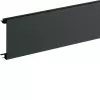Hager BR08029011 Κάλυμμα καναλιού βάσης PVC για BR 80mm γραφιτί μαύρο