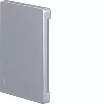 HAGER Τερματικό εξάρτημα χωρίς αλογόνα BR 65x100mm πλάτος κάλυψης 80mm βαμμένο αλουμίνιο (BR651006LAN)