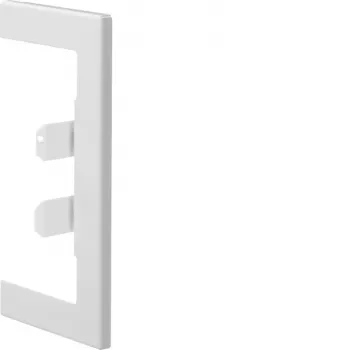 Hager BR65130W9016 Κάλυμμα σύνδεσης τοίχου χάλυβα BR/A/S 68x130 OT80mm λευκό κυκλοφορίας 1